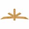 Ekena Millwork Alberta Rough Sawn Timber Gable Bracket, Western Red Cedar, 84"W x 31"H x 6"D x 6"F, 9/12 Pitch GBW084X31X0606ALB00RWR - alternate 1